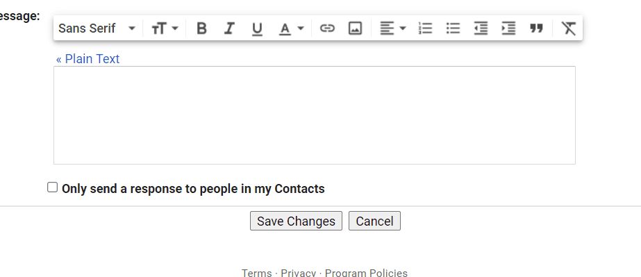 Saving email signature changes after pasting on Gmail.