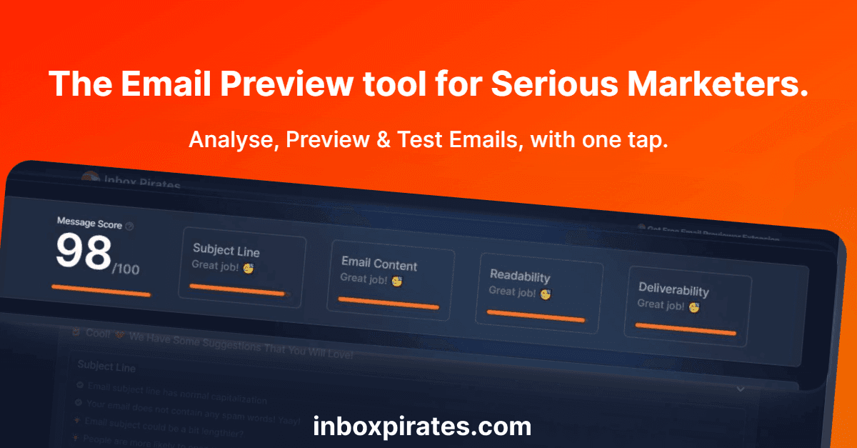 Inbox Pirates - The Email Preview Tool for Serious Marketers